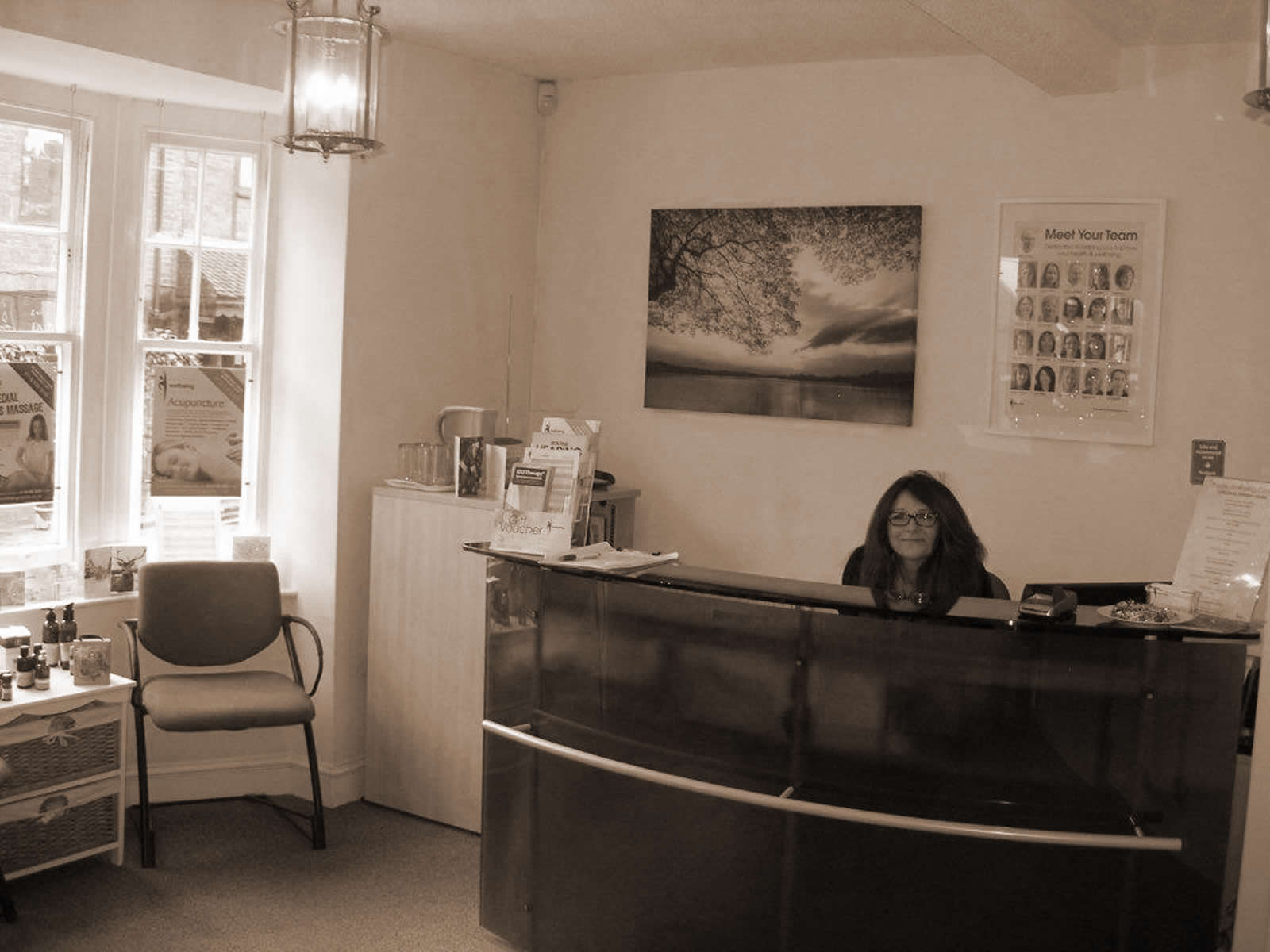 Internal view of the Berkshire Wellbeing Clinic